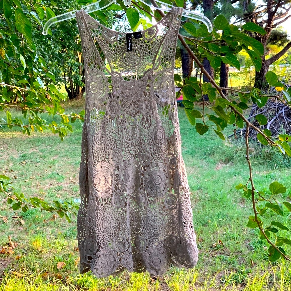 Love Always Croque shirt/ swim suit coverup